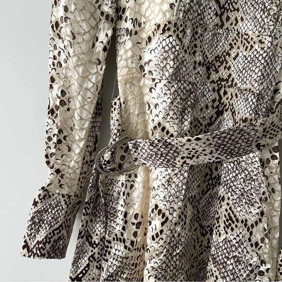 Avili MIB Ted Baker Short Leopard Print Dress Size 1 - Picture 5 of 12